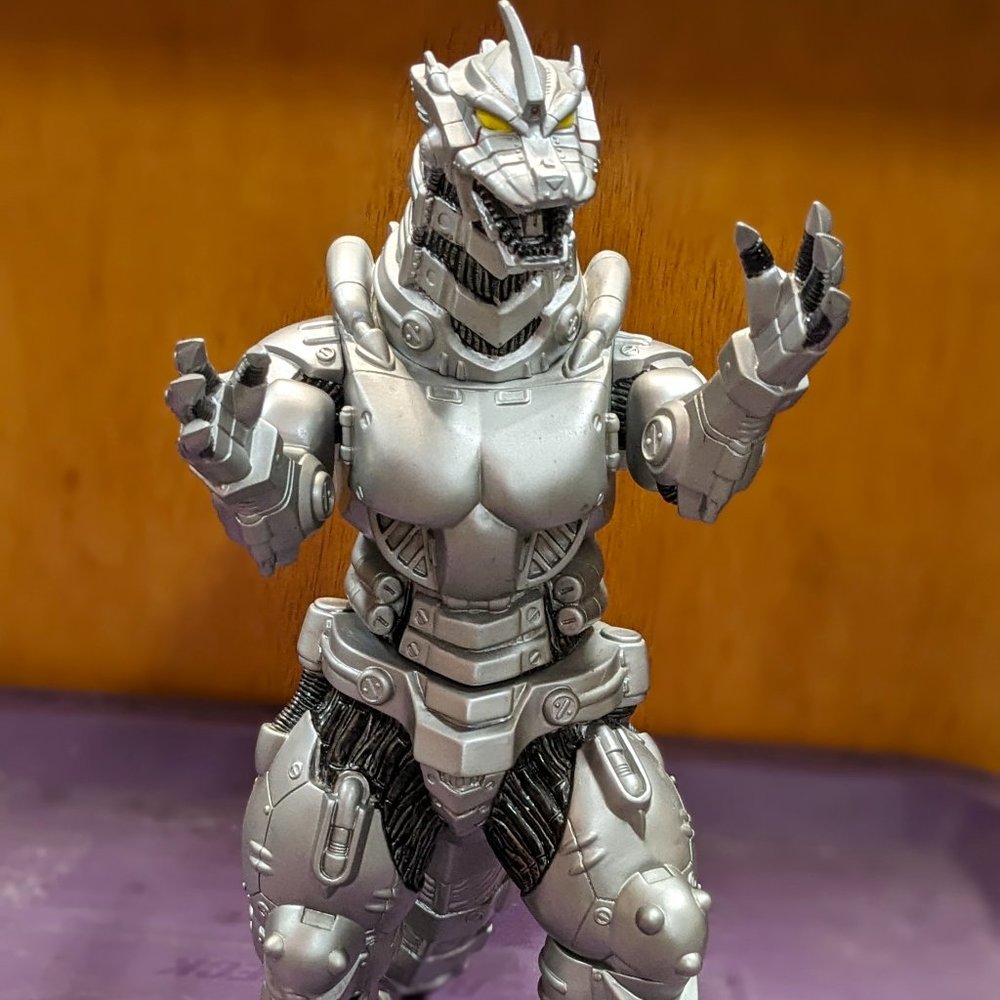 Vintage MECHAGODZILLA 12" Action Figurer TOHO  2007